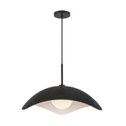 Kuzco PD55922 Kirby 1-lt 22" Pendant - Black
