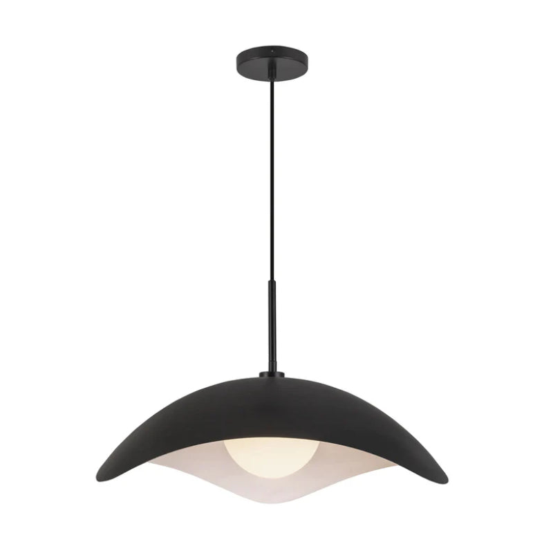 Kuzco PD55922 Kirby 1-lt 22" Pendant - Black
