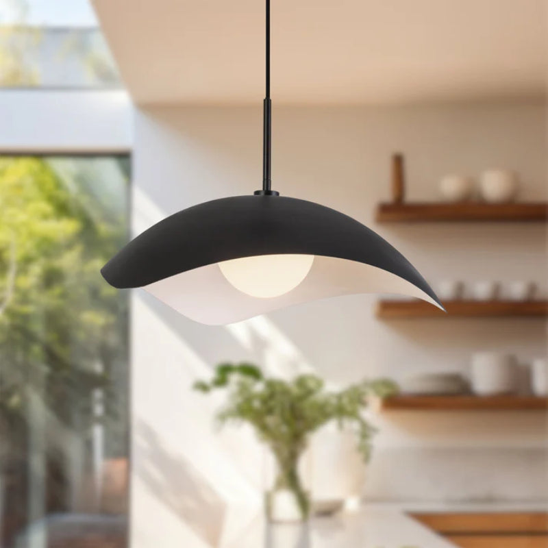 Kuzco PD55922 Kirby 1-lt 22" Pendant - Black