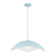 Kuzco PD55922 Kirby 1-lt 22" Pendant - Cerulean