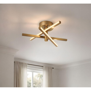 AFX KNOF18LAJUD Knoll 3-lt 19" LED Flush Mount
