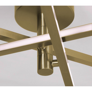 AFX KNOF18LAJUD Knoll 3-lt 19" LED Flush Mount