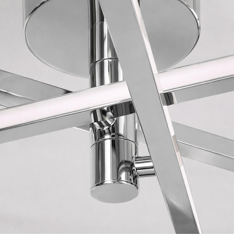 AFX KNOF18LAJUD Knoll 3-lt 19" LED Flush Mount