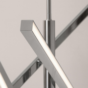 AFX KNOP24LAJUD Knoll 3-lt 24" LED Pendant