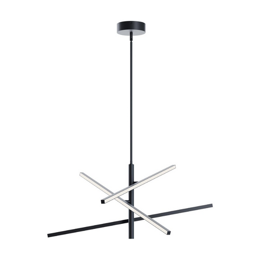AFX KNOP36LAJUD Knoll 3-lt 36" LED Pendant - Black