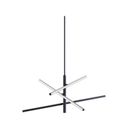 AFX KNOP36LAJUD Knoll 3-lt 36" LED Pendant - Black