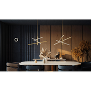 AFX KNOP36LAJUD Knoll 3-lt 36" LED Pendant