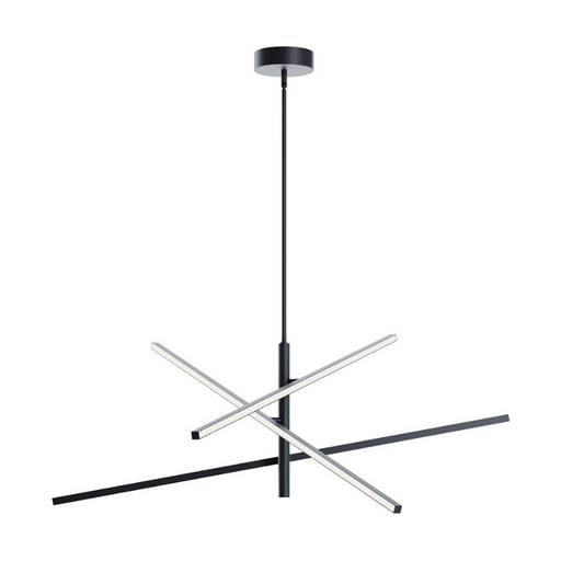 AFX KNOP48LAJUD Knoll 3-lt 48" LED Pendant - Black