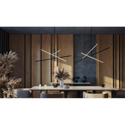 AFX KNOP48LAJUD Knoll 3-lt 48" LED Pendant