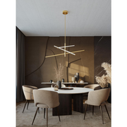 AFX KNOP48LAJUD Knoll 3-lt 48" LED Pendant