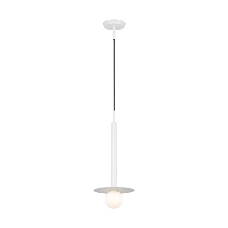 Visual Comfort KP1001 Nodes 1-lt 8" Pendant - Matte White