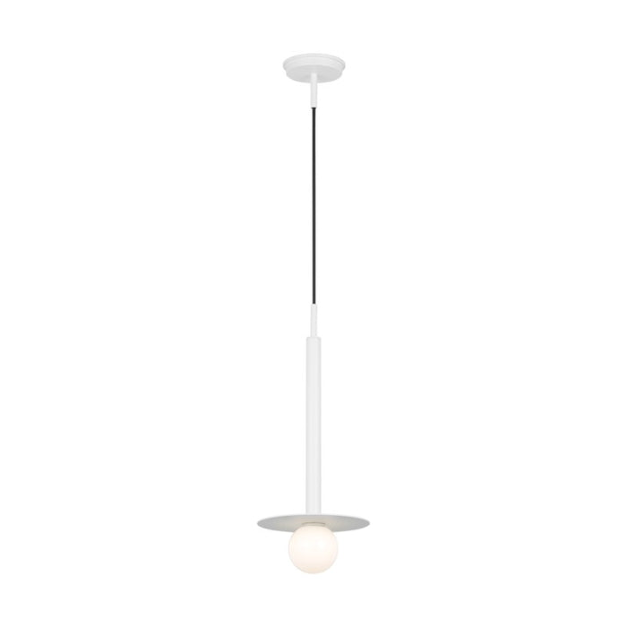 Visual Comfort KP1001 Nodes 1-lt 8" Pendant - Matte White