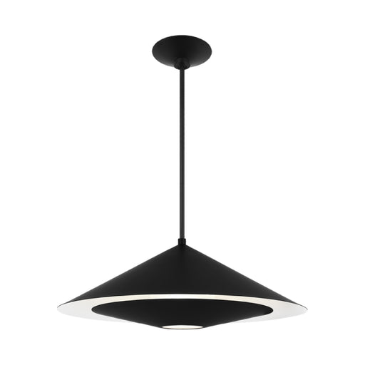 Visual Comfort KP1171 Echo 1-lt 24" Medium Pendant - Midnight Black