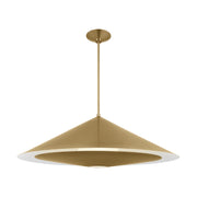 Visual Comfort KP1181 Echo 1-lt 36" Large Pendant - Burnished Brass