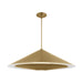 Visual Comfort KP1181 Echo 1-lt 36" Large Pendant - Burnished Brass
