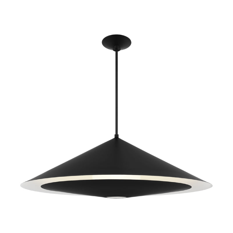 Visual Comfort KP1181 Echo 1-lt 36" Large Pendant - Midnight Black