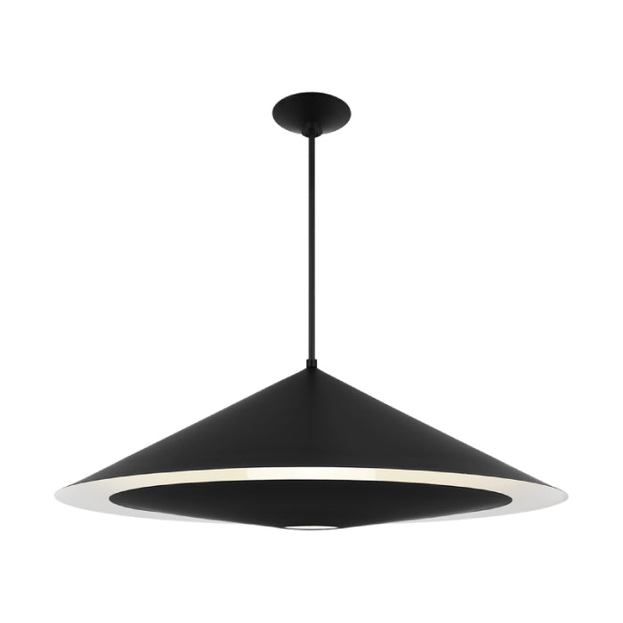 Visual Comfort KP1181 Echo 1-lt 36" Large Pendant - Midnight Black