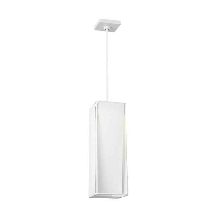 Visual Comfort KP1201 Velero 1-lt 7" LED Large Pendant - Soft Linen