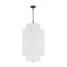 Visual Comfort KSP1171 Sawyer 1-lt 15" LED Small Hanging Pendant - Midnight Black
