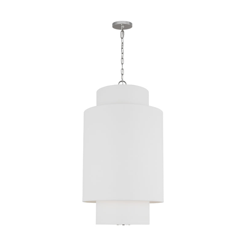 Visual Comfort KSP1171 Sawyer 1-lt 15" LED Small Hanging Pendant - Polished Nickel