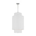 Visual Comfort KSP1171 Sawyer 1-lt 15" LED Small Hanging Pendant - Polished Nickel