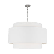 Visual Comfort KSP1184 Sawyer 4-lt 32" LED Extra Large Hanging Pendant - Polished Nickel