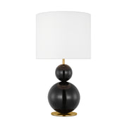Visual Comfort KST1221 Suki 1-lt 22" Tall Table Lamp - Gloss Black
