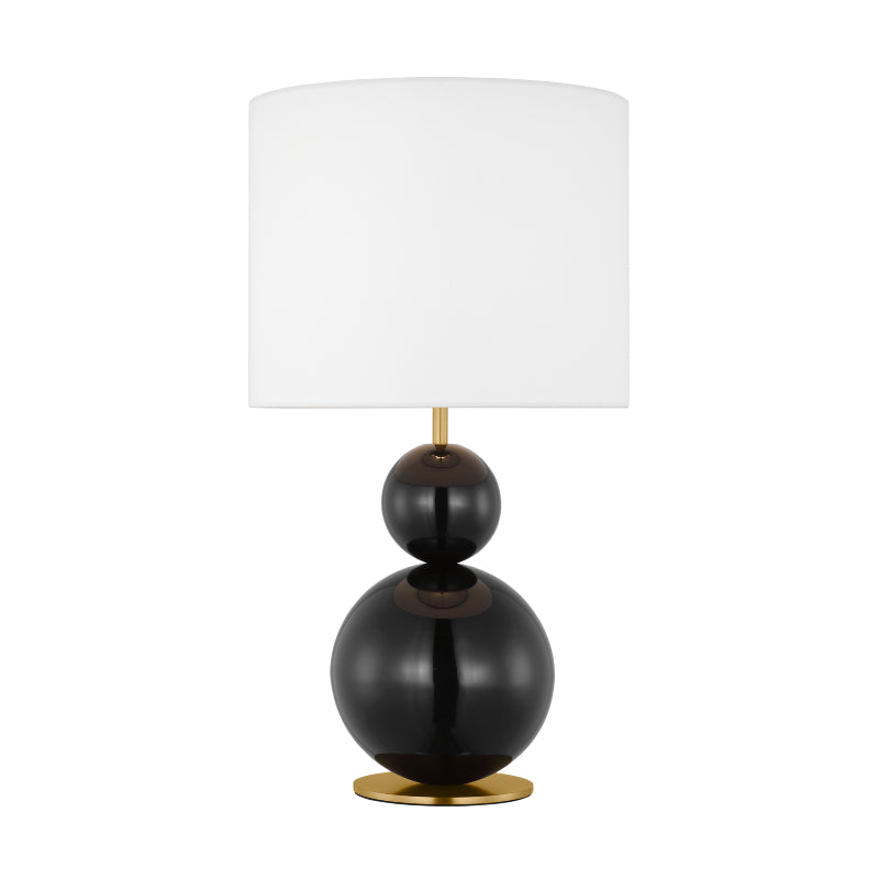 Visual Comfort KST1221 Suki 1-lt 22" Tall Table Lamp - Gloss Black