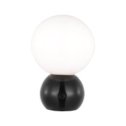 Visual Comfort KST1231-L1 Suki 1-lt 8" Tall LED Rechargeable Table Lamp - Gloss Black
