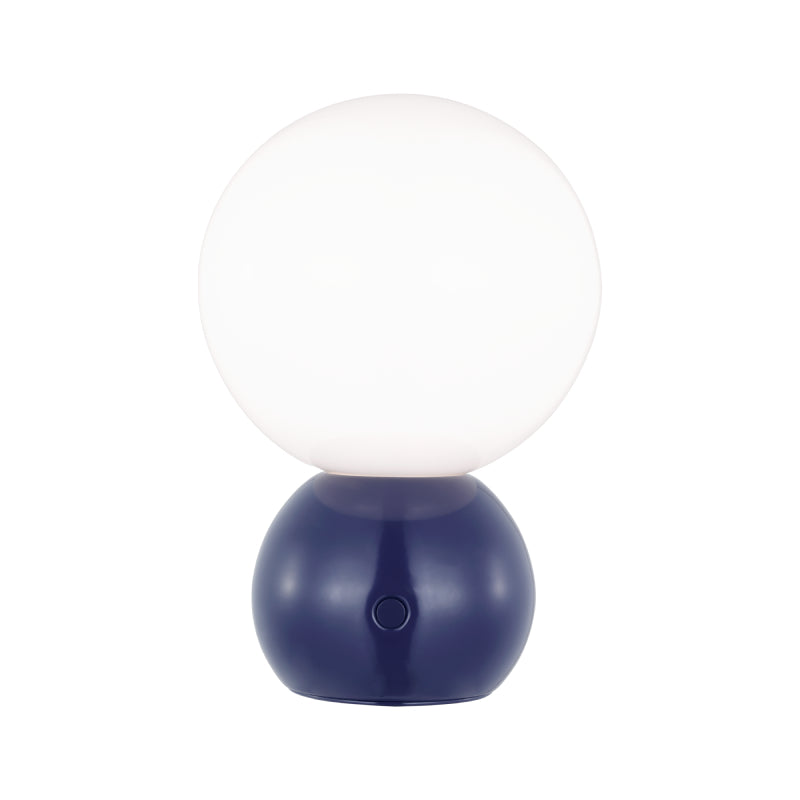 Visual Comfort KST1231-L1 Suki 1-lt 8" Tall LED Rechargeable Table Lamp - Navy