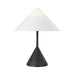 Visual Comfort KT1391 Brachion 1-lt 21" Tall Medium Table Lamp - Black Pearl