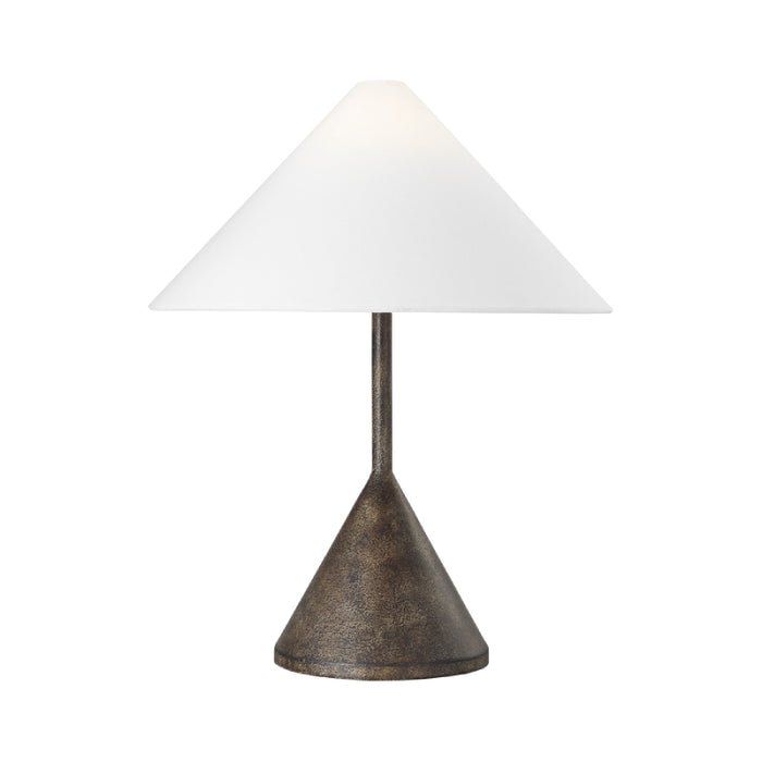 Visual Comfort KT1391 Brachion 1-lt 21" Tall Medium Table Lamp - Rustic Bronze