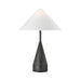 Visual Comfort KT1401 Brachion 1-lt 24" Tall Large Table Lamp - Black Pearl