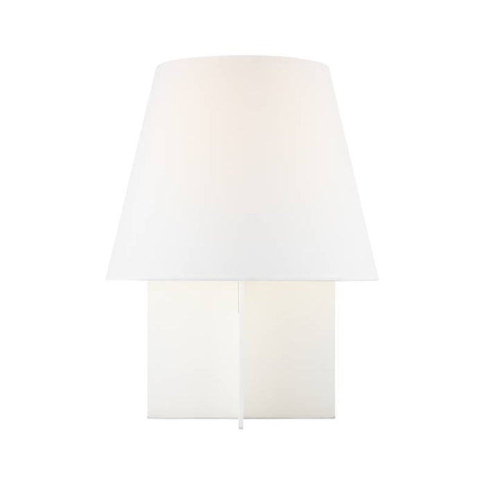 Visual Comfort KT1431 Blocco 1-lt 17" Small Table Lamp - Soft Linen