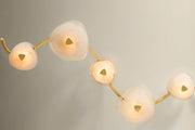 Corbett 586-05 Kune 5-lt 64" LED Semi Flush Mount