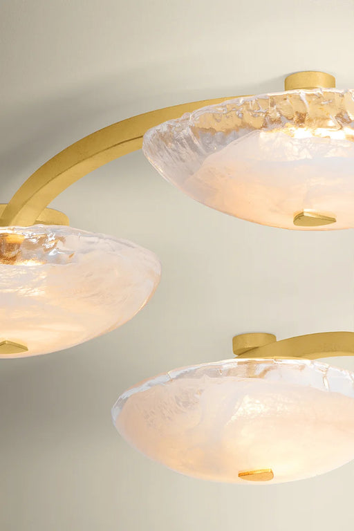Corbett 586-05 Kune 5-lt 64" LED Semi Flush Mount