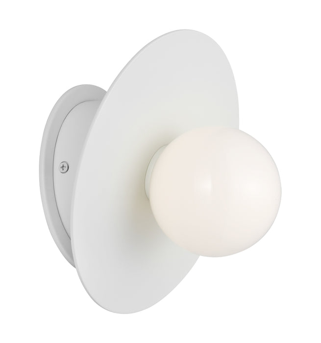 Visual Comfort KW1041 Nodes 1-lt 8" Wall Sconce - Matte White