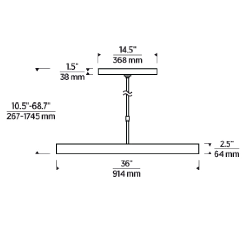 Visual Comfort KWCH70027 Wyllis 36" LED Chandelier
