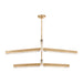 Visual Comfort KWCH704 Linea 4-lt 56" 2-Tier LED Chandelier