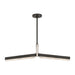 Visual Comfort KWCH706 Linea 3-lt 42" LED Chandelier - Bronze