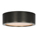 Visual Comfort KWFM192 Cerne 5" LED Mini Flush Mount - Black