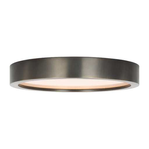 Visual Comfort KWFM193 Cerne 13" LED Flush Mount - Dark Bronze