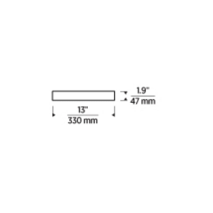 Visual Comfort KWFM193 Cerne 13" LED Flush Mount