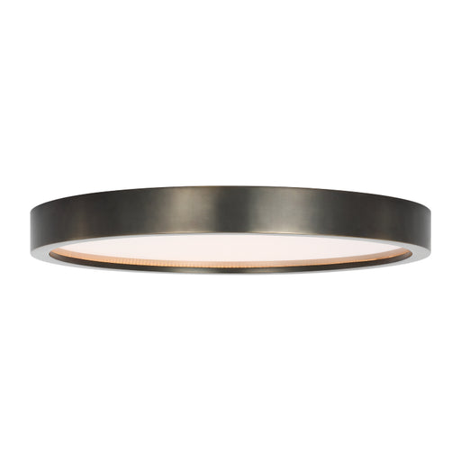 Visual Comfort KWFM194 Cerne 18" LED Flush Mount - Dark Bronze