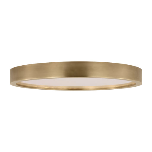 Visual Comfort KWFM194 Cerne 18" LED Flush Mount - Natural Brass