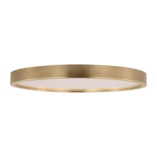 Visual Comfort KWFM195 Cerne 22" LED X-Large Flush Mount - Natural Brass