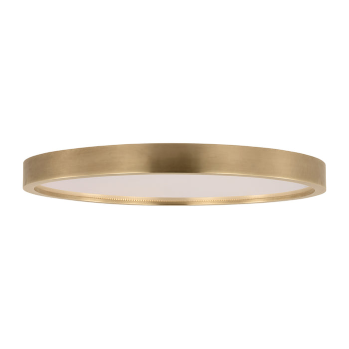 Visual Comfort KWFM195 Cerne 22" LED X-Large Flush Mount - Natural Brass