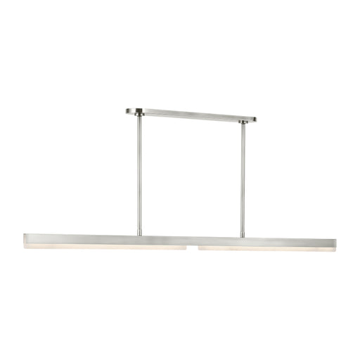 Visual Comfort KWLS707 Linea 60" LED Chandelier - Antique Nickel