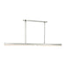 Visual Comfort KWLS707 Linea 60" LED Chandelier - Antique Nickel