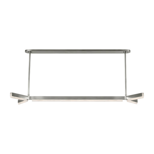 Visual Comfort KWLS708 Linea 55" LED Chandelier - Antique Nickel